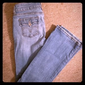 Levi’s slender 526 bootcut